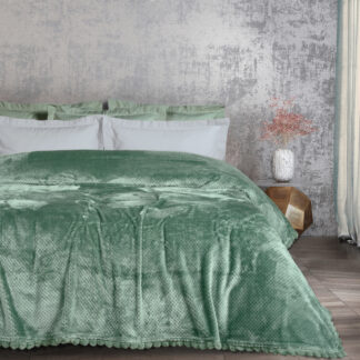 Κουβερτα Fleece 220χ240 1184 Dark Mint Κουβερτα Fleece 220χ240 1184 Dark Mint