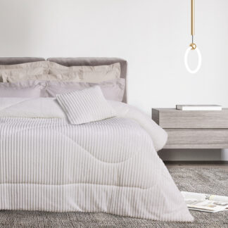Κουβερτοπαπλωμα Sherpa Μονο 1364 White Κουβερτοπαπλωμα Sherpa Μονο 1364 White
