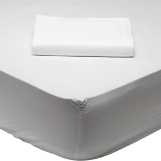 Σεντονι Μονο Με Λαστιχο 100*200+35 Artic White 1001 Artic White Σεντονι Μονο Με Λαστιχο 100*200+35 Artic White 1001 Artic White