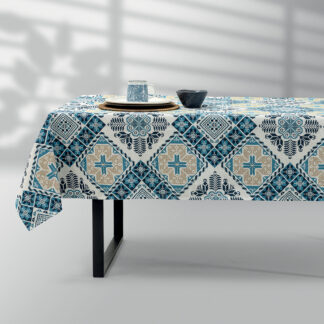 LINO Τραπεζομάντηλο Artisan 140x220 Μπλε LINO Τραπεζομάντηλο Artisan 140x220 Μπλε