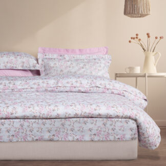 Σεντονια Σετ King Executive 1724 Grey, Pink