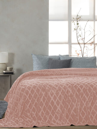 Κουβέρτα Fleece 220x240 NADINE PINK Κουβέρτα Fleece 220x240 NADINE PINK