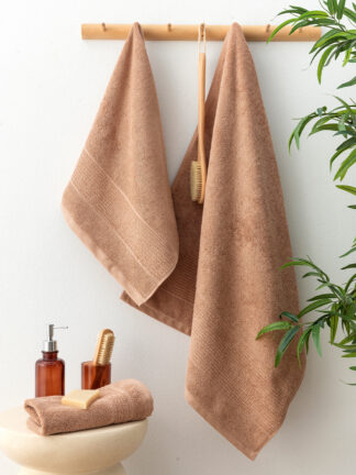 Πετσέτα Προσώπου Towels Collection 50×90 Boca Μόκα Πετσέτα Προσώπου Towels Collection 50×90 Boca Μόκα