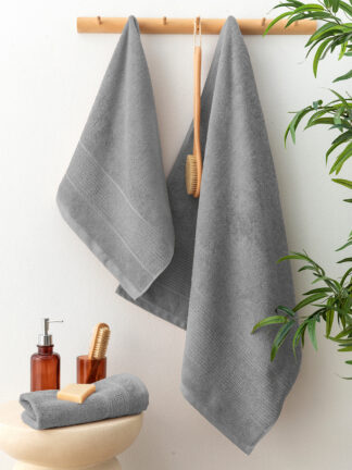 Πετσέτα Λουτρού Towels Collection 80×160 Boca Γκρι Πετσέτα Λουτρού Towels Collection 80×160 Boca Γκρι