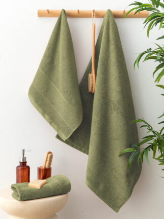 Πετσέτα Λουτρού Towels Collection 80×160 Boca Λαδί