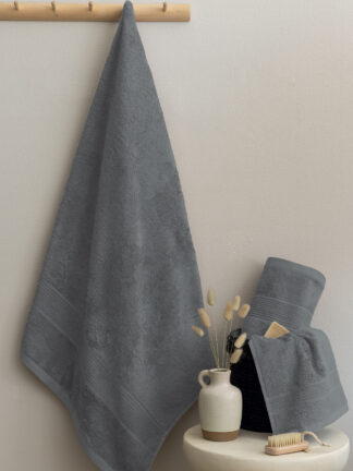 Πετσέτα Προσώπου Towels Collection 50×100 Vins Ανθρακί