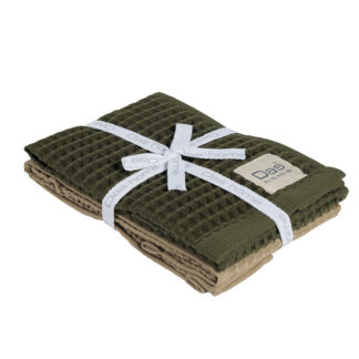 Σετ Ποτηροπανα 2τμχ 40χ60 0802 Green, Olive Σετ Ποτηροπανα 2τμχ 40χ60 0802 Green, Olive