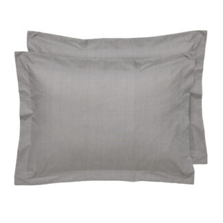 Ζευγος Μαξιλαροθηκες Casual Grey 5452 Grey Ζευγος Μαξιλαροθηκες Casual Grey 5452 Grey