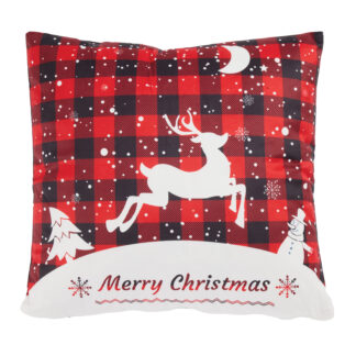Christmas Μαξιλάρι Φιγούρας 45×45 0853 Κόκκινο Christmas Μαξιλάρι Φιγούρας 45×45 0853 Κόκκινο