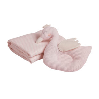 Κουβερτα Πικε Αγκαλιας Relax 4956 Pink, White Κουβερτα Πικε Αγκαλιας Relax 4956 Pink, White