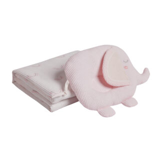 Κουβερτα Πικε Αγκαλιας Relax 4957 Grey, Pink, White Κουβερτα Πικε Αγκαλιας Relax 4957 Grey, Pink, White