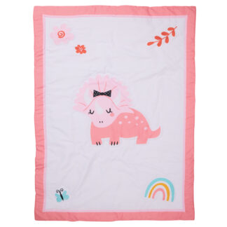Κουβερλι Κουνιας Fun 4936 Pink, White Κουβερλι Κουνιας Fun 4936 Pink, White
