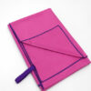 Πετσέτα Παραλίας Sand Free / Easy Dry 100% Microfiber Φούξια 80×160