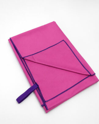 Πετσέτα Γυμναστηρίου Easy Dry 100% Microfiber Φούξια 80×160