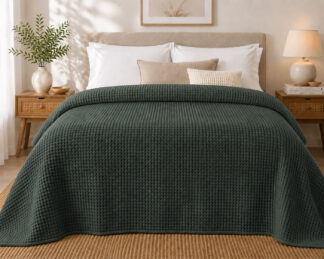 Κουβέρτα Πικέ Sanforized New Cotton Rich Υπέρδιπλη 230x250 Grey Κουβέρτα Πικέ Sanforized New Cotton Rich Υπέρδιπλη 230x250 Grey