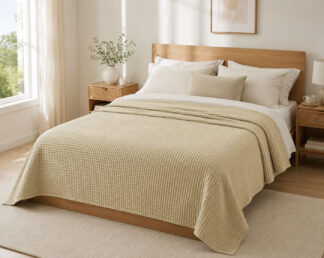 Κουβέρτα Πικέ LeBlanc Reactive Sanforized Cotton 100% Μονή 160x240 Cuppuccino Κουβέρτα Πικέ LeBlanc Reactive Sanforized Cotton 100% Μονή 160x240 Cuppuccino