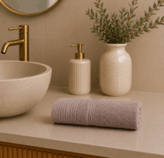 Πετσέτα Χεριών 30×50 Dusty Rose