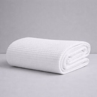 Κουβέρτα Πικέ Υπέρδιπλη Waffle Ξενοδοχείου 230X245 White Κουβέρτα Πικέ Υπέρδιπλη Waffle Ξενοδοχείου 230X245 White