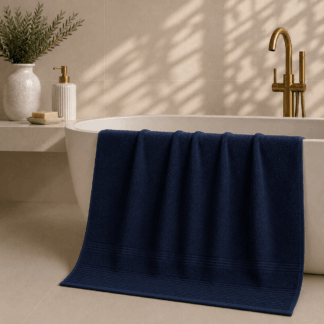 Πετσέτα Μπάνιου 80x150 Navy Blue Πετσέτα Μπάνιου 80x150 Navy Blue