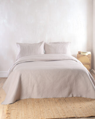 Σετ Κουβερλί Allure Μπεζ King Size (240×250)