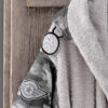 Μπουρνούζι Παιδικό Army Με Κουκούλα Γκρι 5-6