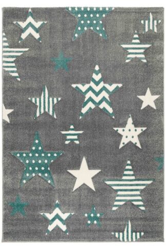 Παιδικό Χαλί Kids 1360A Blue 70X150 Παιδικό Χαλί Kids 1360A Blue 70X150