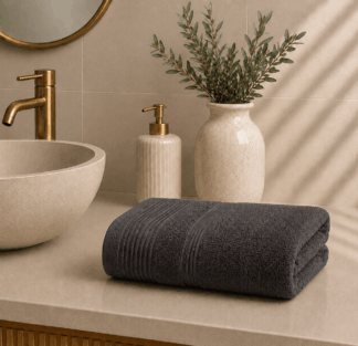 Πετσέτα Προσώπου 50×90 Dark Grey Πετσέτα Προσώπου 50×90 Dark Grey