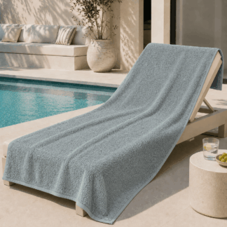 Πετσέτα Πισίνας - Θαλάσσης 100X180 Light Grey Πετσέτα Πισίνας - Θαλάσσης 100X180 Light Grey