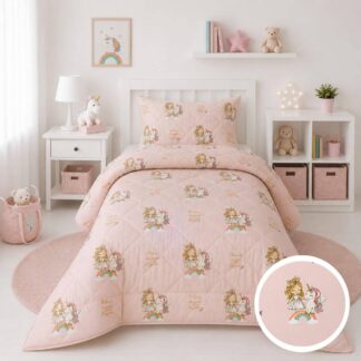 Πάπλωμα Παιδικό Μονό 160×240 Micro Unicorn Girls Πάπλωμα Παιδικό Μονό 160×240 Micro Unicorn Girls