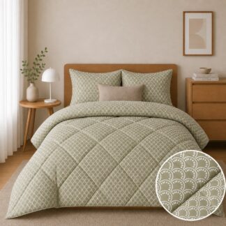 Πάπλωμα Υπέρδιπλο 220x240 Olivia Olive Πάπλωμα Υπέρδιπλο 220x240 Olivia Olive