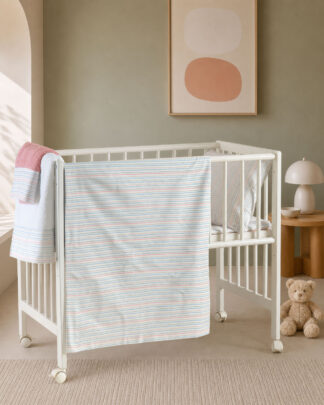 Σετ Παπλωματοθήκη Βρεφική Strappy 2 τεμ. 110×160 Σετ Παπλωματοθήκη Βρεφική Strappy 2 τεμ. 110×160