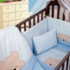 Κουνουπιέρα Bebe Sleeping Bears Cub 13 160×490 Σιέλ
