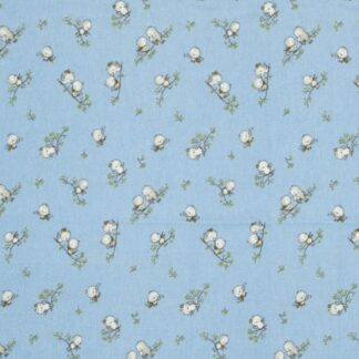 Πάνα Φανέλα Bebe Birds 14 80×80 Σιέλ Πάνα Φανέλα Bebe Birds 14 80×80 Σιέλ