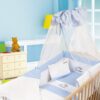 Πάπλωμα Bebe Αερόστατο 03 100×140 Λευκό / Σιέλ
