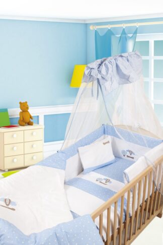 Πάπλωμα Bebe Αερόστατο 03 100×140 Λευκό / Σιέλ Πάπλωμα Bebe Αερόστατο 03 100×140 Λευκό / Σιέλ