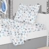Μαξιλαροθήκη Εμπριμέ Kids Hearts 08 50×70 Μπλε Μαξιλαροθήκη Εμπριμέ Kids Hearts 08 50×70 Μπλε