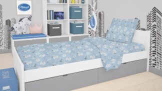 Πάπλωμα Εμπριμέ Kids Smile 81 160×240 Μπλε Πάπλωμα Εμπριμέ Kids Smile 81 160×240 Μπλε