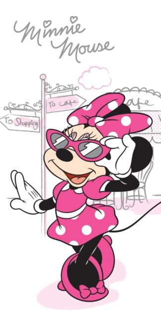 Πετσέτα Θαλάσσης Βελουτέ Disney Minnie 56 70×140 Πετσέτα Θαλάσσης Βελουτέ Disney Minnie 56 70×140