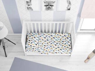 Κατωσέντονο Με Λάστιχο Bebe Hearts 11 70×140+15 Γκρι / Πράσινο Κατωσέντονο Με Λάστιχο Bebe Hearts 11 70×140+15 Γκρι / Πράσινο