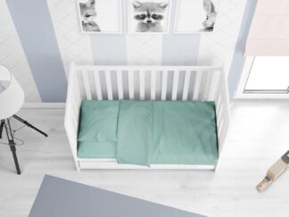 Πάπλωμα Bebe Solid 497 120×160 Ακουά