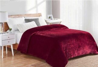 Κουβέρτα Coral Fleece 160×220 Μονόχρωμη 04 Μπορντό Κουβέρτα Coral Fleece 160×220 Μονόχρωμη 04 Μπορντό