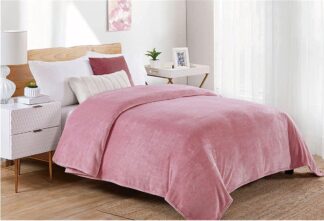 Κουβέρτα Coral Fleece 220×240 Μονόχρωμη 01 Cashmere Pink Κουβέρτα Coral Fleece 220×240 Μονόχρωμη 01 Cashmere Pink