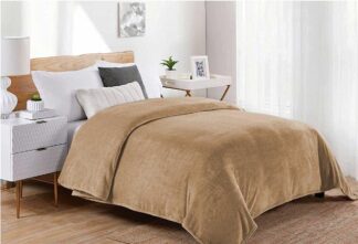 Κουβέρτα Coral Fleece 220×240 Μονόχρωμη 02 Μπεζ Κουβέρτα Coral Fleece 220×240 Μονόχρωμη 02 Μπεζ