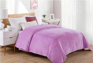 Κουβέρτα Coral Fleece 220×240 Μονόχρωμη 05 Λιλά Κουβέρτα Coral Fleece 220×240 Μονόχρωμη 05 Λιλά