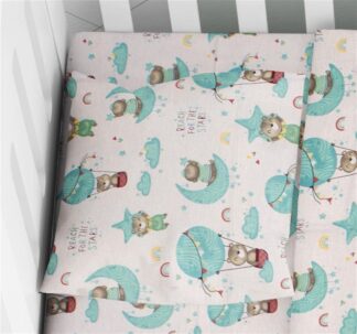 Μαξιλαροθήκη Εμπριμέ Bebe Reach The Stars 192 35×45 Πράσινο Μαξιλαροθήκη Εμπριμέ Bebe Reach The Stars 192 35×45 Πράσινο
