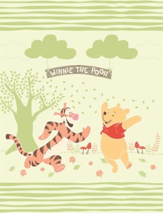 Κουβέρτα Disney Winnie 02 Κυπαρισσί 110×140
