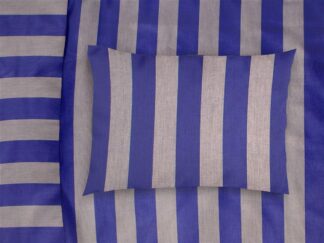 Μαξιλαροθήκη Βαμβακοσατέν Stripes 157 50×70 Μωβ / Γκρι Μαξιλαροθήκη Βαμβακοσατέν Stripes 157 50×70 Μωβ / Γκρι
