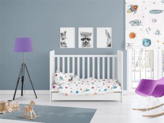 Σεντόνια Εμπριμέ Σετ 3 τεμ Bebe Space 188 120×160 Λευκό Σεντόνια Εμπριμέ Σετ 3 τεμ Bebe Space 188 120×160 Λευκό