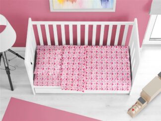 Παπλωματοθήκη Εμπριμέ Bebe Fox 525 120×160 Ροζ Παπλωματοθήκη Εμπριμέ Bebe Fox 525 120×160 Ροζ
