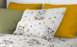 Μαξιλαροθήκη Εμπριμέ Kids Lion Cub 531 50×70 Γκρι Μαξιλαροθήκη Εμπριμέ Kids Lion Cub 531 50×70 Γκρι